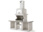 Palazzetti Pamplona – Kombi-Grillkamin-Holzbackofen aus Beton – Bild 4