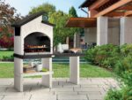 Palazzetti Ravello – Holz-Grillkamin aus Beton – Grillrost 68×40 cm – Bild 3
