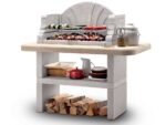 Palazzetti St. Tropez – Grillkamin aus Beton – Grillfläche 76×40 cm – Bild 2