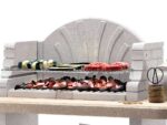 Palazzetti St. Tropez – Grillkamin aus Beton – Grillfläche 76×40 cm – Bild 4