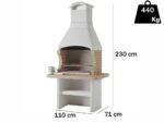 Palazzetti Tenerife 2 – Grillkamin für Holz und Holzkohle