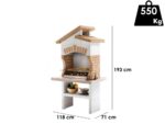 Palazzetti Tupai 2 – Mauerwerk-Holzkohlegrill