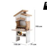 Palazzetti Tupai 2 – Mauerwerk-Holzkohlegrill