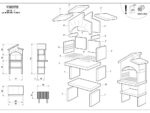 Palazzetti Vieste – Grillkamin – für Holz und Holzkohle – Bild 2