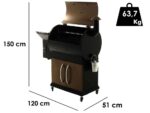 Pelletgrill ZGRILLS ZPG-700D – Grillrost aus Edelstahl – Kochfläche 66×49 cm