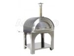 Pizza Holzofen für draußen Cibus INOX – Backfähigkeit: 5 Pizzen