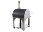Pizza Holzofen für draußen Cibus INOX – Backfähigkeit: 5 Pizzen – Bild 2