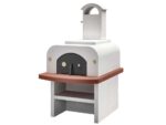 Pizzaofen Palazzetti Easy Large mit Unterbau – Holzbackofen – Innenraum 77×96 cm – Bild 3