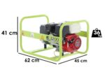 Pramac E 3200 – Benzin-Stromerzeuger 2.6 kW – Dauerleistung 2.2 kW – 230V