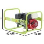 Pramac E 3200 – Benzin-Stromerzeuger 2.6 kW – Dauerleistung 2.2 kW – 230V