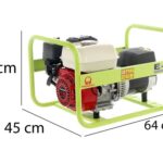 Pramac E 4000 – Benzin Stromerzeuger 3 kW – Dauerleistung 2.6 kW – 230V