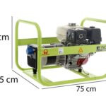 Pramac E 5000 – Benzin Stromerzeuger 4.6 kW – Dauerleistung 3.9 kW – 230V