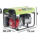 Pramac ES 8000 – Benzin-Stromerzeuger mit AVR-Regelung 6.6 kW – Dauerleistung 6.6 kW – 400V