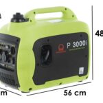 Pramac P3000I – Leiser Benzin Inverter-Stromerzeuger 2.6 kW – Dauerleistung 2.3 kW – 230V