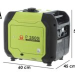 Pramac P3500I – Leiser Benzin Inverter-Stromerzeuger 3.3 kW – Dauerleistung 3 kW – 230V