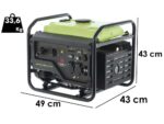 Pramac P3500I/O – Benzin Inverter-Stromerzeuger 3.3 kW – Dauerleistung 3 kW – 230V