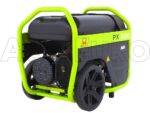 Pramac PX 5000 – Benzin-Stromerzeuger mit Rädern und AVR-Regelung und Elektrostarter – Dauerleistung 3.8 kW – 230V – Bild 3