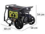 Pramac WX3200 – Stromerzeuger mit Rädern 2.85 kW – Dauerleistung 2.45 kW – 230V