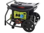 Pramac WX7000 – Benzin-Stromerzeuger mit Rädern und AVR-Regelung und Elektrostarter 6.1 kW – Dauerleistung 5.8 kW – 230V – Bild 2