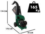 Premium Line BIGCH420 – Häcksler mit Benzinmotor – Loncin G420F – Elektrostarter
