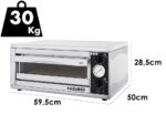 Prismafood HIDEO 1/40 – Pizzaofen – 1600 W