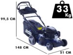 Rasenmäher BullMach ECTOR – 46 H – 4 in 1 – Honda Motor GCVx170, mit Radantrieb