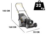 Rasenmäher mit Radantrieb Alpina AL5 51 SAQ – Verbrennungsmotor ST 170 – Schnittbreite 51cm