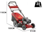 Rasenmäher mit Radantrieb Marina Systems AGRI 46 SB BS675E – 4IN1 – Briggs & Stratton 675 EXI