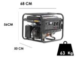Rato R3800 AVR – Benzin Stromerzeuger mit AVR-Regelung 3.8 kW – Dauerleistung 3.5 kW – 230V