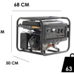 Rato R3800 AVR – Benzin Stromerzeuger mit AVR-Regelung 3.8 kW – Dauerleistung 3.5 kW – 230V