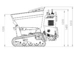Raupendumper AgriEuro Top-Line CARGO L 10000 HED 4.0 – Honda GXe630 – Bild 4