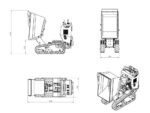 Raupendumper AgriEuro Top-Line RAPTOR 6800 HD – Honda GX270 – Bild 3