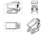 Raupendumper AgriEuro Top-Line RAPTOR 6800 HD – Honda GX270 – Bild 4