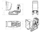 Raupendumper AgriEuro Top-Line RAPTOR 7800 HD – Honda GX390 – Bild 4
