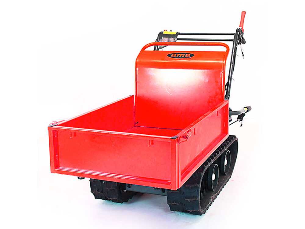 Raupendumper AMA TAG300T mit ausdehnbarer Mulde – Tragfähigkeit 300 Kg – Bild 4