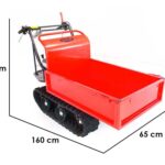 Raupendumper AMA TAG300T mit ausdehnbarer Mulde – Tragfähigkeit 300 Kg