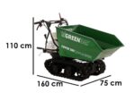 Raupendumper Dumper GreenBay Tipper 300 – Honda GP160 Motor