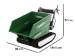 Raupendumper Dumper GreenBay Tipper 500 – Hondamotor GP160