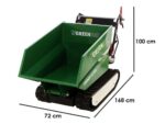 Raupendumper Dumper GreenBay Tipper-H 500 – Honda-Motor GX270