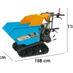 Raupendumper EuroMech EM400H-Dump – Dumper Mulde mit 400 Kg Nutzlast