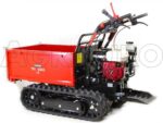 Raupendumper GINKO TR 660 ausziehbare Bordwände, hydraulisches Kippen, Motor Honda GX 200 – Bild 2