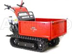 Raupendumper GINKO TR 660 ausziehbare Bordwände, hydraulisches Kippen, Motor Honda GX 200
