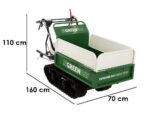 Raupendumper GreenBay EXPANDER 300 – Honda GP160 Motor – ausziehbarer Kasten