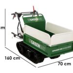 Raupendumper GreenBay EXPANDER 300 – Honda GP160 Motor – ausziehbarer Kasten