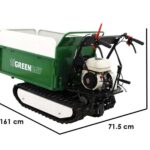 Raupendumper GreenBay EXPANDER 500 HONDA GP160 – ausziehbarer Kasten – Tragfähigkeit 500 kg
