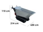 Raupendumper Honda HP 500H IT – Muldenkipper – 500 kg
