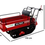 Raupendumper mit ausziehbarer Mulde Ranger M570 – Honda GX200 Motor
