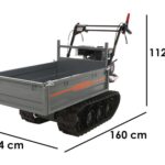 Raupendumper Wortex SFL300 – Ausziehbare Mulde mit 300 kg Tragfähigkeit