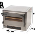Resto Italia KUBE 1 H – Elektro-Pizzaofen – 2 Ebenen