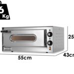 Resto Italia Small G – Elektro-Pizzaofen – 1600 W